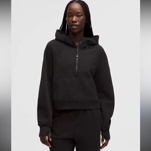lululemon athletica Black Half-Zip Hoodie